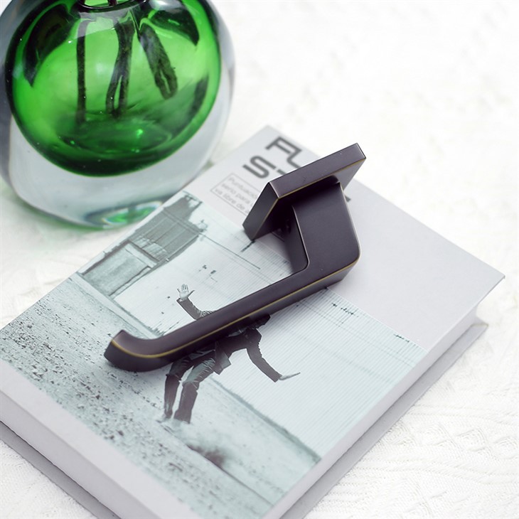 Square Silver Door Handle